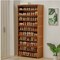 10 Tiers Bamboo Shoe Rack Cabinet, Book Shelf Organizer, Wood Shelf Stand
